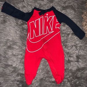 Nike footed coverall